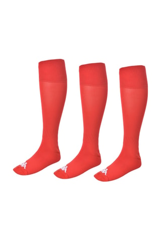 3 pares de calcetines de entrenamiento - Rojo