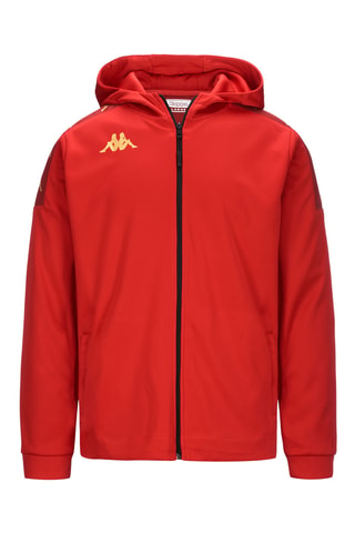 Sudadera con capucha - Rojo