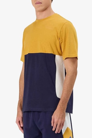 Camiseta Grimone - Azul y amarillo