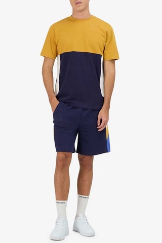 Camiseta Grimone - Azul y amarillo