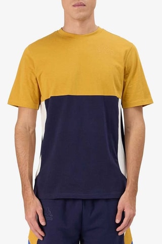 Camiseta Grimone - Azul y amarillo