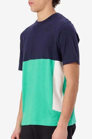 Camiseta Grimone - Azul y verde