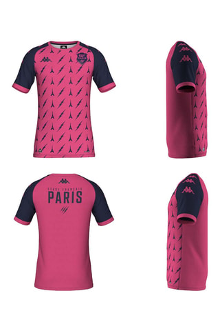 Maillot slim d’entraînement Stade Français Paris - Rose