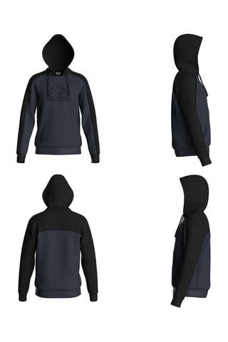 Sudadera polar con capucha - Gris