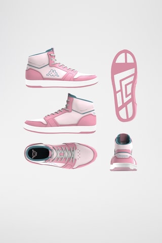 Zapatillas altas - Rosa