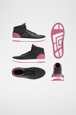 Zapatillas altas - Negro
