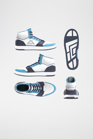 Zapatillas altas - Blanco