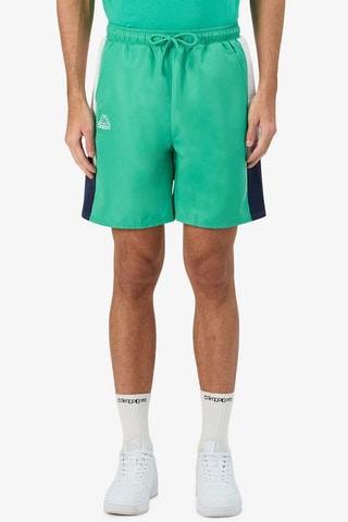 Short Gaggio - Blanco, azul y verde