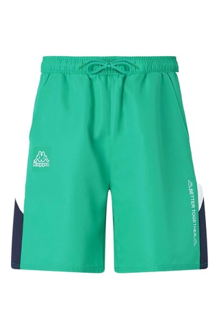 Short Gaggio - Blanco, azul y verde