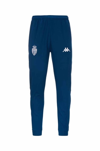 Pantalón de fútbol de algodón orgánico AS Monaco FC - Azul