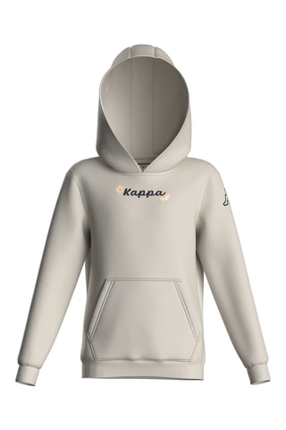 Sudadera polar con capucha - Blanco