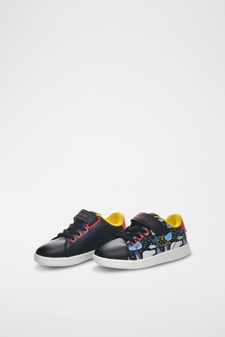 Zapatillas Gabe - Azul, negro y rojo