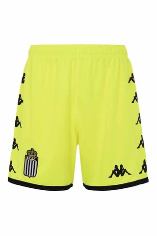 Short Royal Charleroi Sporting Club - Blanco, negro y amarillo