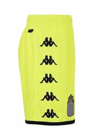 Short Royal Charleroi Sporting Club - Blanco, negro y amarillo