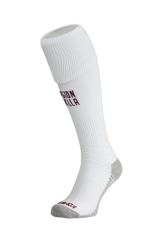 Calcetines de fútbol Aston Villa Football Club Kombat - Blanco