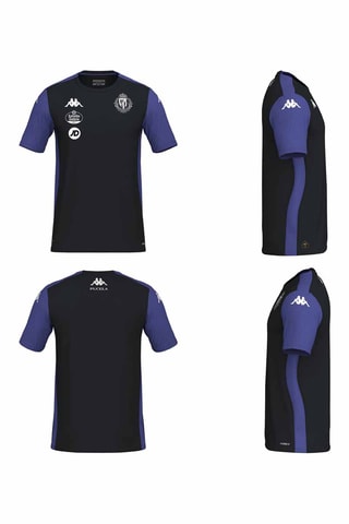 Camiseta slim fit de entrenamiento Real Valladolid - Negro
