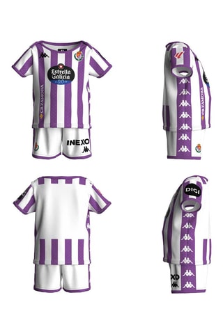 Camiseta y short de fútbol Real Valladolid Cf - Blanco