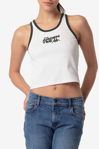 Camiseta de tirantes Authentic Larua Les Ardentes - Blanco