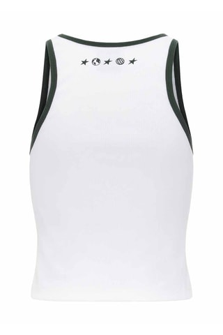 Camiseta de tirantes Authentic Larua Les Ardentes - Blanco