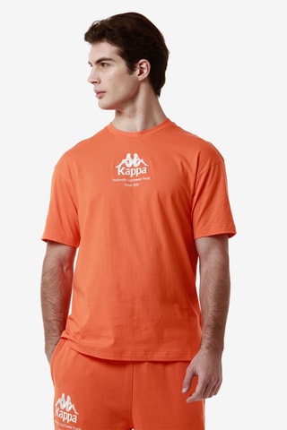 Camiseta recta de algodón orgánico Gastor Auth Kontemporary - Naranja