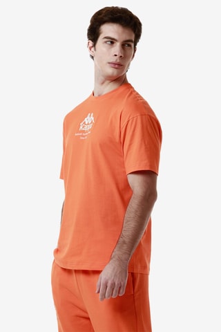 Camiseta recta de algodón orgánico Gastor Auth Kontemporary - Naranja