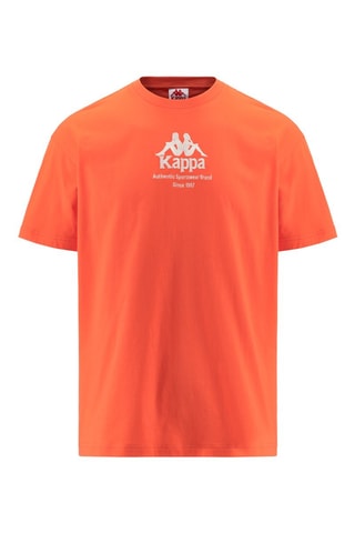 Camiseta recta de algodón orgánico Gastor Auth Kontemporary - Naranja