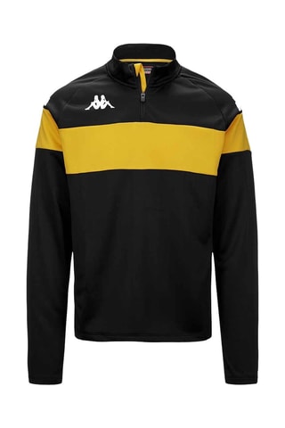 Sudadera Dovare - Negro y amarillo
