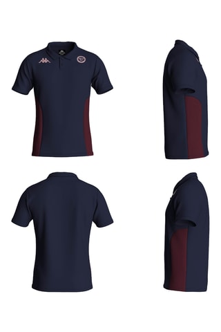 Polo Union Bordeaux Bègles - Azul marino