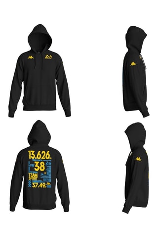 Sudadera con capucha 24 Horas du Mans - Negro