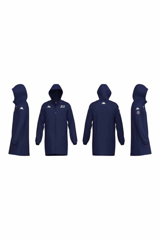 Cortavientos de entrenamiento con capucha Le Mans - Azul