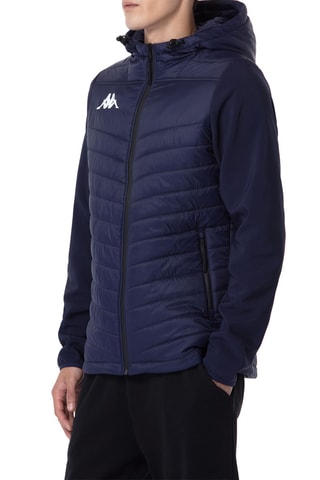 Chaqueta con capucha - Azul
