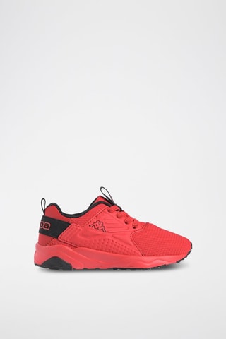 Zapatillas San Puerto - Negro y rojo