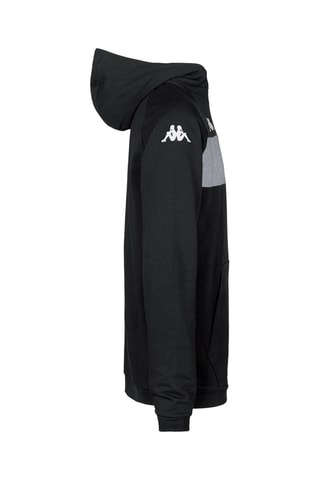 Sudadera con capucha Daccio - Negro y gris