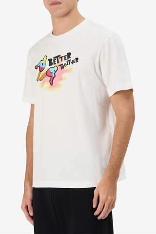 Camiseta regular - Blanco
