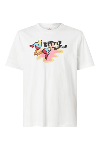 Camiseta regular - Blanco