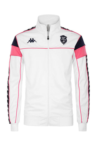 Chaqueta de fútbol 222 Banda Merez Stade Français Paris - Blanco