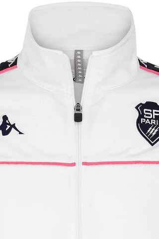 Chaqueta de fútbol 222 Banda Merez Stade Français Paris - Blanco