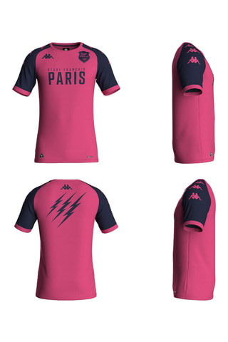 Maillot slim d’entraînement Stade Français Paris - Rose