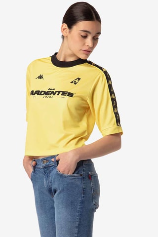 Camiseta Les Ardentes Lexia - Amarillo