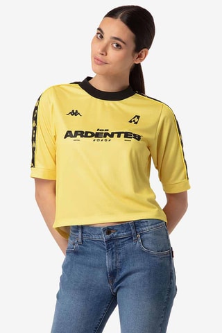 Camiseta Les Ardentes Lexia - Amarillo