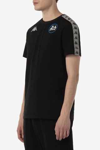 Camiseta 24 Horas de Le Mans 222 Banda Ran - Negro y gris