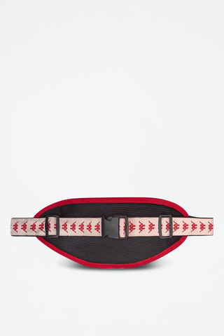 Riñonera Anais - Blanco y rojo