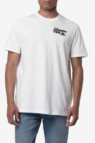 Camiseta recta Leslie Les Ardentes - Blanco