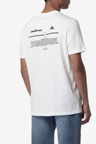 Camiseta recta Leslie Les Ardentes - Blanco