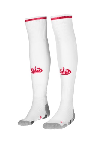 Calcetines altos de fútbol AS Monaco - Blanco