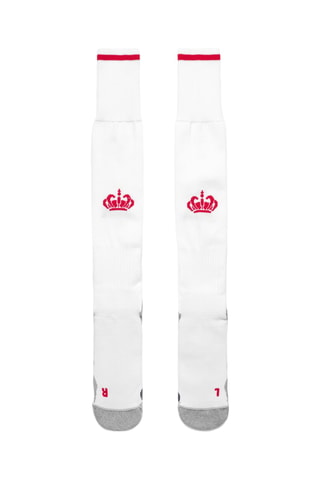 Calcetines altos de fútbol AS Monaco - Blanco