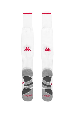Calcetines altos de fútbol AS Monaco - Blanco