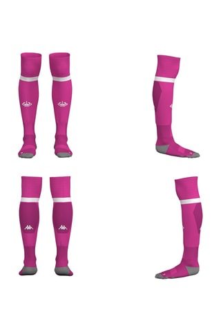 Calcetines de fútbol Spark Pro AS Monaco - Fucsia