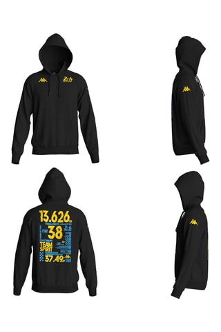 Sudadera con capucha 24 Horas du Mans - Negro
