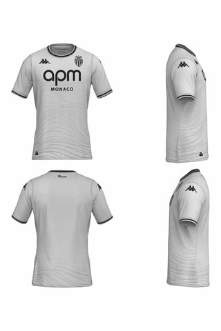 Camiseta de fútbol AS Monaco FC - Gris